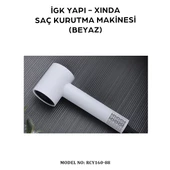 İGK YAPI - XINDA SAÇ KURUTMA MAKİNESİ (RCY160-88) - 6