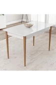 Lois Serisi 72x112 Mdf Pinotex Ayaklı Kaliteli Sabit Yemek Masası - 1