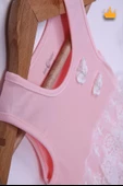 Babyhola %100 Pamuk Kız Bebek Çift Kat Elbise Atlet Badi 3527 thumbnail 5
