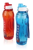 2 Adet Matara Suluk Kapaklı Okul Spor 750 ML - 1