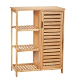 Panalı Bambu Raflı Dolap PNLB10250 - 1