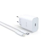 Syrox PD20L Şarj Aleti 3.0A PD20W Type-C To Lightning Kablo Set PD20L 20W Pd Lightning Şarj Adaptörü - 2