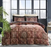 Özdilek Uyku Seti Tek Kişilik Ranforce Boucle Kahve - 1