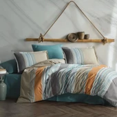 Clasy Nevresim Takımı Tek Kişilik Duko Oranj thumbnail 1