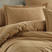 Clasy Ranforce Çift Kişilik Nevresim Takımı Unita Zencefil thumbnail 6