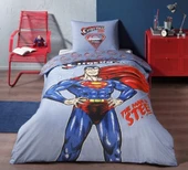 Özdilek Superman Light Tek Kişilik Lisanslı Çocuk Nevresim Takımı Mavi - 1