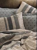 Cotton Box Toprak Çift Kişilik Nevresim Takımı Arlo Kahve - 2