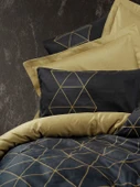 Cotton Box Dark Çift Kişilik Nevresim Takımı Veta Gold - 2