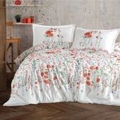 Clasy Tek Kişilik Nevresim Takımı Elyese Kiremit thumbnail 1