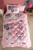 Clasy Tek Kişilik Uyku Seti Denim Pembe - 1