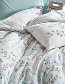 Cotton Box Modeline Çift Kişilik Nevresim Takımı Lendell Mint - 2
