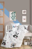 Clasy Bebek Nevresim Takımı Panda V1 Bej - 1