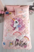 Clasy Tek Kişilik Genç Uyku Seti Pink Dreams V1 Pudra - 2