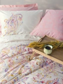 Cotton Box Bohem Tek Kişilik Nevresim Takımı Muna Pembe - 2
