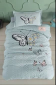 Clasy Genç Ranforce Dört Mevsim Set Tek Kişilik Daisy Love Mint - 2