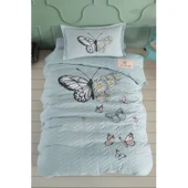 Clasy Genç Ranforce Dört Mevsim Set Tek Kişilik Daisy Love Mint - 1
