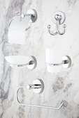 MultiStore Krom 5'li Banyo Aksesuar Seti - 1