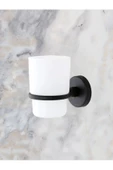 MultiStore Siyah 5'li Banyo Aksesuar Seti - 6