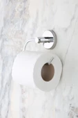 MultiStore Krom Açık Tuvalet Kağıtlığı Wc Kağıtlık Tuvalet Kağıdı Askısı - 1