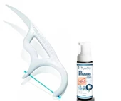 Curaprox DF 967 Çatal Diş İpi - Diş Beyazlatıcı Köpük Hediye - 1