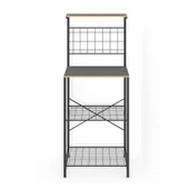 Eportatif Çok Amaçlı Dolap Mutfak Bango Masa Dar Füme 1438 - 5