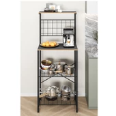 Eportatif Çok Amaçlı Dolap Mutfak Bango Masa Dar Füme 1438 - 2