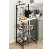 Eportatif Çok Amaçlı Dolap Mutfak Bango Masa Dar Beyaz 1437 - 3