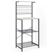 Eportatif Çok Amaçlı Dolap Mutfak Bango Masa Dar Beyaz 1437 - 4