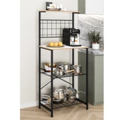 Eportatif Çok Amaçlı Dolap Mutfak Bango Masa Dar Beyaz 1437 - 1