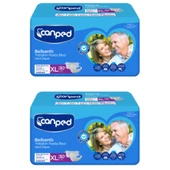Canped Tekstil Yüzeyli Belbantlı Ekstra Büyük Boy XL 30'lu 2 Adet Hasta Bezi - 1
