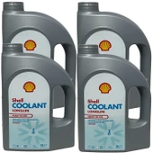 Shell -37C Kırmızı Kullanıma Hazır Antifriz 3 Litre (4 Adet) - Longlife Ready To Use thumbnail 1