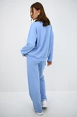 Kadın Bol Paça Fermuarlı Eşofman Takımı 4144-25 thumbnail 12