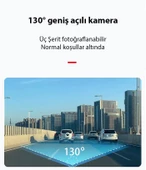 Polham Universal Wifi Kayıtlı Geniş Açılı 1080P Araç İçi ve Dışı Ses Görüntü Kamerası, Gece Görüşlü - 5