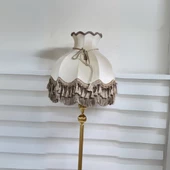 Klasik Lambader Altın Ayak Vizon Başlık 170cm. - 2