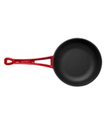 Lava Döküm Yuvarlak Kızartma Tavası Döküm Demir Yekpare Saplı Çap 24cm. - 3