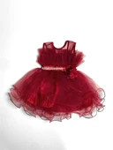 Kız Çocuk Tütülü Vena Elbise MNK285 thumbnail 15