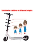 Elektrikli Scooter Çocuk Ek Tutma Gidonu Kavrama Kolu scooter çocuk destek kulpu - 4