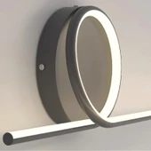 San Jose / Aplik / 80 cm / Antrasit Renk / 3 Renk Yanar / 3 Yıl Garanti - 3