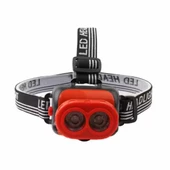 Kuru Pil ile Çalışan Kafa Feneri - 1000 Saat Ömür, ABS Gövde - 2