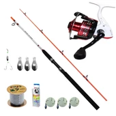 APOLLO DOLGU KAMIŞ 1,80MT  + REGAL 6000 10BB OLTA SETİ - 1