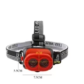 Kuru Pil ile Çalışan Kafa Feneri - 1000 Saat Ömür, ABS Gövde - 4