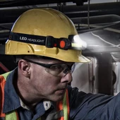 Ultra Güçlü Şarjlı Mıknatıslı Kafa Lambası Cob Led Avcı Balıkçı Kamp Feneri Deprem Işığı - 7