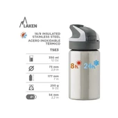 Laken  Şişe TERMICA A.INOX.0,35L Paslanmaz Çelik - 1