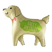 Happy Bırthday Baskılı Köpek Folyo Balon 76x70 cm - 1