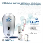 FOMY Köpük Sabun Gri Dispenser 900 ml - 2