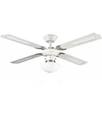 Colours Lari Tavan Vantilatörü Ahşap Kanat Beyaz - 1