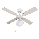 Colours Aydınlatmalı Beyaz Kanat Eko Tavan Vantilatörü - 1