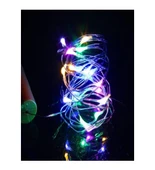 KULVARAVM 5 Adet 2 Metre Tıpa Led Rgb Dekoratif Led Işık  Pil Dahildir - 2