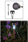 KULVARAVM Solar Bahçe Işığı Güneş Enerjili Bahçe Lamba Saplamalı Lamba Solar Bahçe Aydınlatma 5'li thumbnail 4