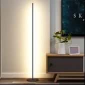 Dimli / Düz / 150 cm / Lambader / Antrasit Gövde / 3 Renk Işık / 3 Yıl Garanti - 3